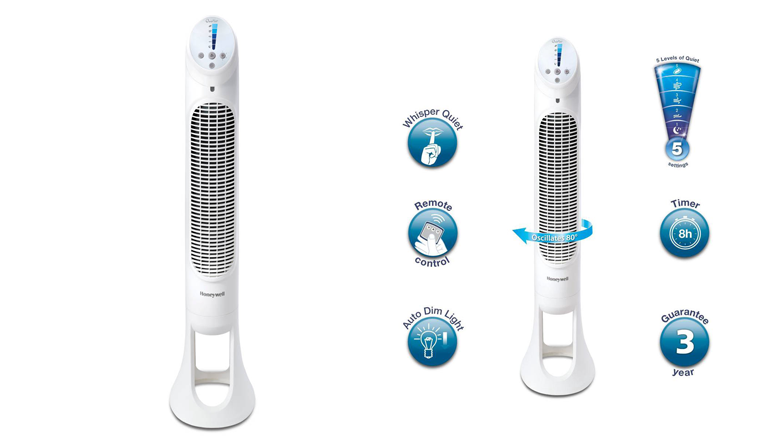 Honeywell QuietSet torenventilator HYF260E